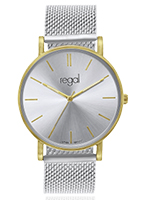 Regal mesh horloges limited edition bicolor goud